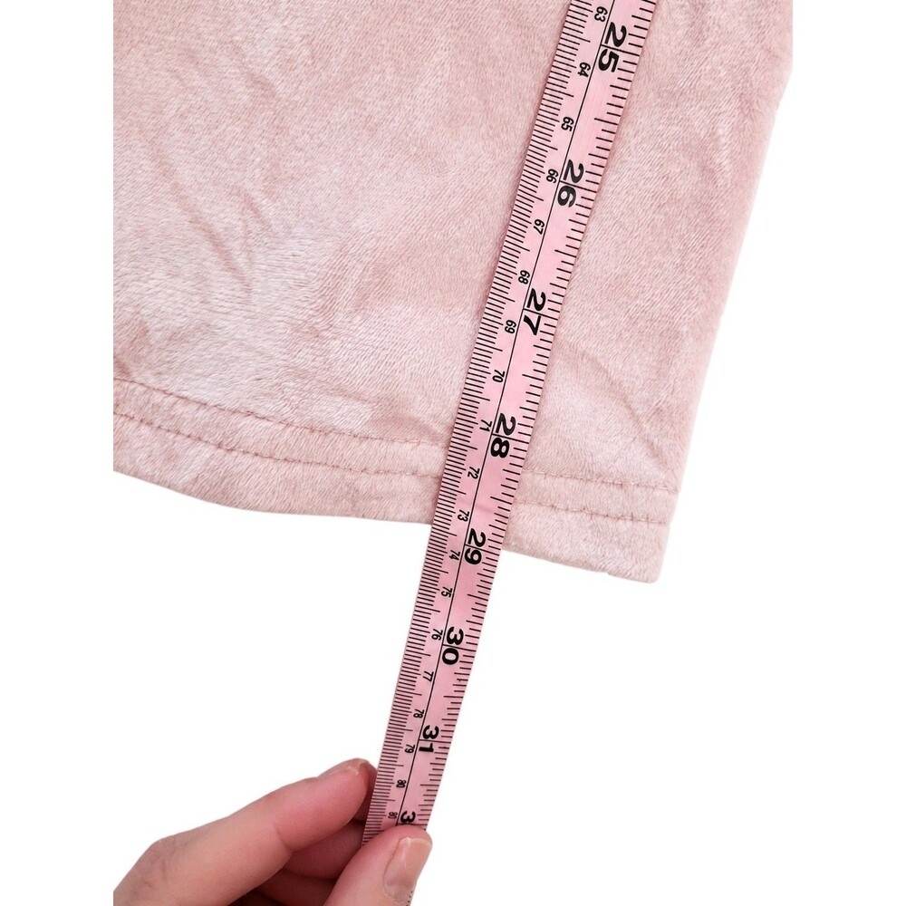 Juicy Couture Pink Velour Lounge Pants Y2K Flare Yoga Sweatpants Blush Logo S - Picture 5 of 6